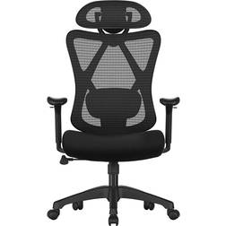 Songmics OBN063B01 Black Office Chair 123.5cm