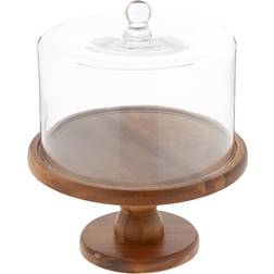 American Atelier Madera Pedestal With Dome Cake Plate