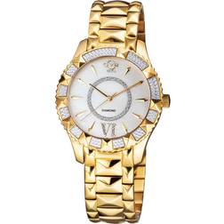 Gevril Gv2 Venice WoMens Mother of Pearl IP Yellow Gold One Size