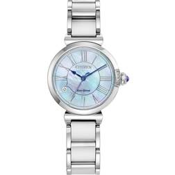 Citizen Eco-Drive Diamond Accent Bracelet 30mm Silver-tone