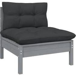 vidaXL Garten-Mittelsofa Modulsofa