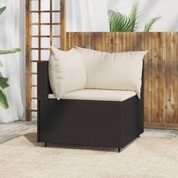 vidaXL Hjørnemodul havesofa Modulsofa