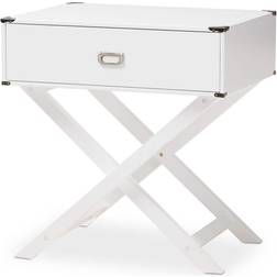 Baxton Studio Curtice 1 Bedside Table