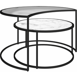 Ameriwood Home Mr. Kate Moon Phases Nesting Table