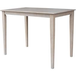 International Concepts 30 Weathered Solid Counter-Height Dining Table