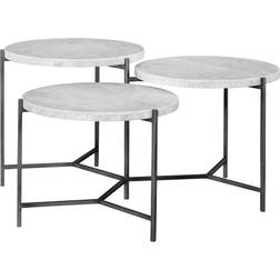 Uttermost Contarini Gunmetal Tiered Coffee Table