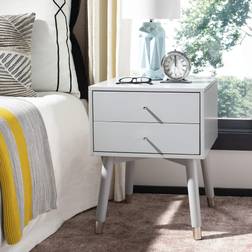 Safavieh FOX6234C Lyla Mid Retro Bedside Table