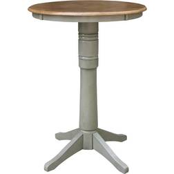 International Concepts 30 Round Pedestal Dining Table