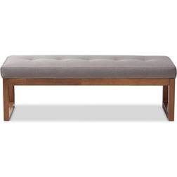 Baxton Studio Caramay Settee Bench