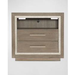 Hooker Furniture Balboa 2-Drawer Wash Bedside Table