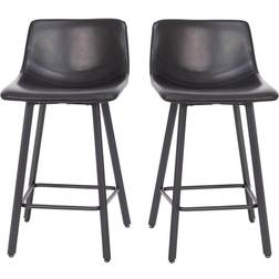 Flash Furniture Caleb Modern Armless Commercial-Grade Counter-Height Bar Stool