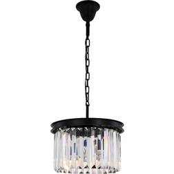 Elegant Lighting 1238D16/RC Sydney 3 Pendant Lamp