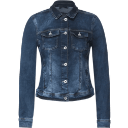 Cecil Women's Mid Blue Denim - Mid Blue Wash