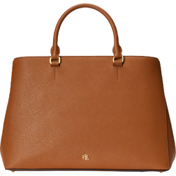 Lauren Ralph Lauren Hanna Large Satchel - Lauren Tan