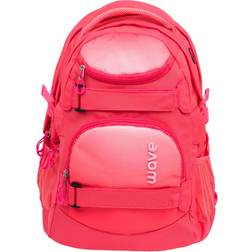 Wave Infinity Schulrucksack-Set 2tlg Ombre Coral Paradise