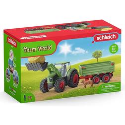 Schleich Tractor with Trailer 42379