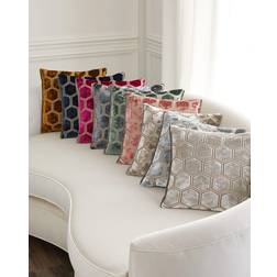 Designers Guild Manipur Pude 43 x 43 cm Bomuld Dove Komplet pyntepude