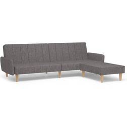 vidaXL Bed with Footstool Soffa 220cm 2st 2-sits