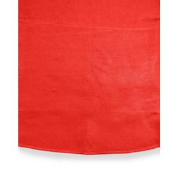 SFERRA Hemstitch Round 90\"Dia. Tablecloth Red