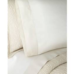 SFERRA Larro Pillowcases Pair Beige Pillow Case Beige