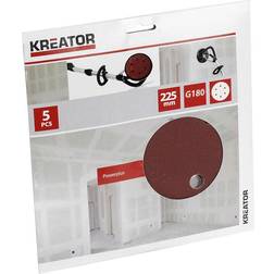 Kreator Sandpapir til PowerPlus vægsliber 225mm K180 5 stk