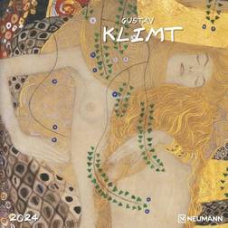 Neumann Gustav Klimt 2024 Brochure Wall Calendar 30 x 30-30 x 60