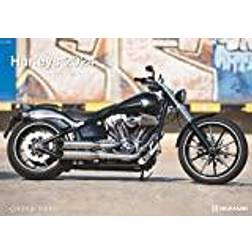 Neumann Harleys 2024 Wand-Kalender Motorrad: