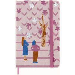 Moleskine Sakura Pocket Ruled Har Bog Engelsk