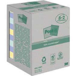 Post-it Haftnotiz Recycling Notes 654RCP10 76x76mm