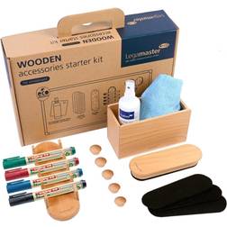 Legamaster Wodden Accessories Starter Kit 17 Pieces