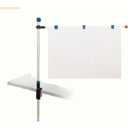 Maul Planholder 100 cm Bordklemme Sølv