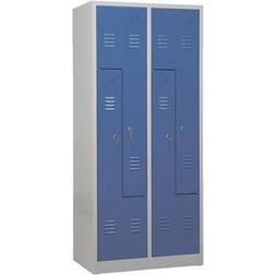 Gürkan Armadio Officina Armadietto Z Grigio Chiaro 80 x 50 x 180 cm