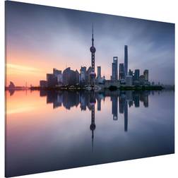 Magnettafel Architektur & Skyline Querformat 4:3 Shanghai Skyline