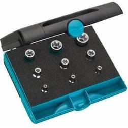 Hazet 1557/9 Hylssats 9 3/8 1/4 1/2 TORX Safety-Insert-System Hylsa