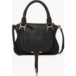 Chloé Petit sac double porté Marcie Femme Noir Taille OneSize 100% Cuir de veau Noir OneSize