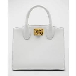 Ferragamo Women Studio Box bag S White White