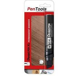 Pentel Permanent Marker Broad Chisel 7 17 mm Black Not Refillable