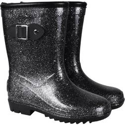 Mikk-Line Glitter Wellis Thermal Boots - Black