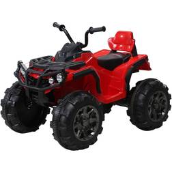 Kinderquad Bumper, Kinder-Elektroauto mit Fernbedienung, 70 Watt, Stoßdämpfer, Bremsautomatik, LED Rot