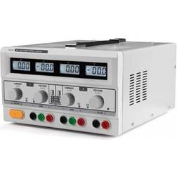 Velleman LABPS23023 2 x 0-30 vdc/0-3 a + 5 Vdc Fija 3 a Máx. con 4 Pantallas LCD