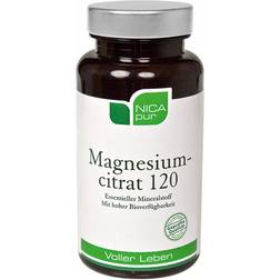 Nicapur NICAPUR Magnesiumcitrat 120 Kapseln 60 Stk.