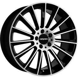 Carmani Carmani 17 Fritz black polish 8.0x18 5/120.00 ET35 B72.6