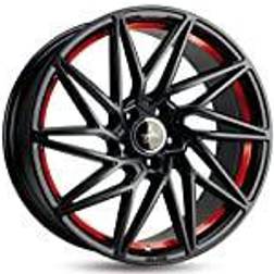 Keskin Kt20 Matt black red inside 8.5x19 5x120 ET35