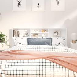 vidaXL Mueble Blanco 180x19x103.5 cm Cabecero