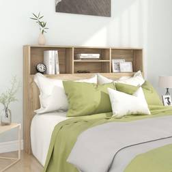 vidaXL Cabinet Sonoma Oak 140x19x103.5 cm Headboard 140cm