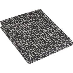 Fondaco Siri, småblommig, Stl:115x115cm Bordsduk Vit, Svart