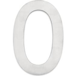 Habo Home Husnummer 0 210 mm Rustfrit Stål