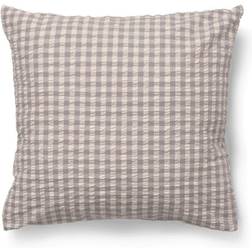 Juna Bæk Bølge Pillowcase Tårtservering W63 x L60 cm Grey/Birch Kuddöverdrag Grå