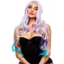 Pleasure Wigs Ella Pastel Rainbow