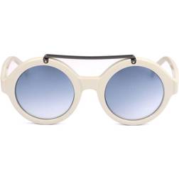 Saturnino Mercury 12 Men's Sunglasses - Polished Cool Grey Gunmetal Bridge